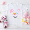 The Juniper Shop Bunny Face With Flowers Toddler Short Sleeve Tee - 2 of 2