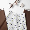 Bacati - Rod Pocket Window Valance Camo Air Star Print - 2 of 4
