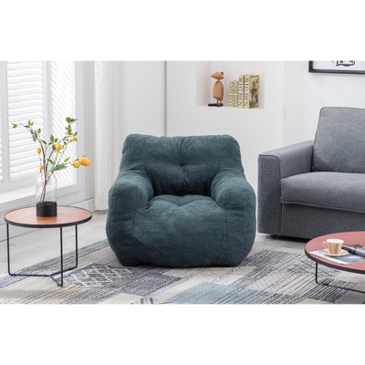 Panpan Bean Bag Chairs With Memory Foam,37 W Teddy Bean Bag Chair,fluffy  Lazy Sofa-the Pop Maison : Target