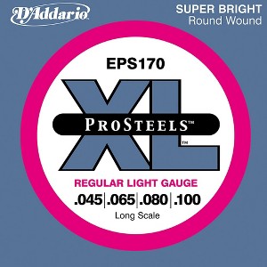 D'Addario ProSteels EPS170 Regular Light Long Scale Bass Strings - 1 of 2