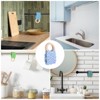 Unique Bargains Woven Cotton Rope Wooden Rings Handmade Towel Rings - 4 of 4