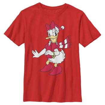 Boy's Mickey & Friends Christmas Daisy Duck T-Shirt