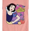 Girls' - Disney Princess - The Sweetest Around Fitted Short Sleeve Graphic T-Shirt - 2 of 4