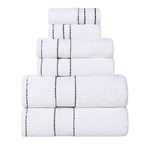 Cotton Heavyweight Ultra-Plush Luxury Towel Set by Blue Nile Mills - 1 of 4