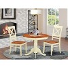 Round Dining Table Set with Chairs - Kitchen Table for 4 - Modern Dining Room Furniture - 2 of 4
