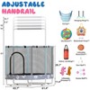 Hooseng 60" Oval Trampoline for Kids, 5 FT Indoor & Outdoor Toddler Trampoline with Safety Enclosure, Adjustable Gymnastics Bar, Swing & Toys - 4 of 4