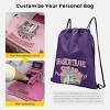 Drawstring Backpack is a must-have for outdoor hiking/fitness, with a simple design and strong waterproof - 4 of 4