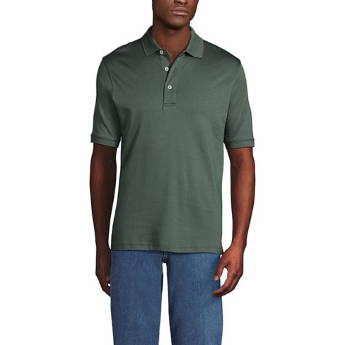 Lands' End Men's Tall Short Sleeve Cotton Supima Polo Shirt - 2x Large ...