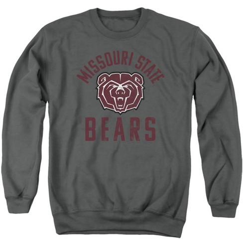 Missouri State University Official Bears Logo Adult Crewneck Sweatshirt ...