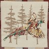 Park Designs Gamekeeper Plaid Pheasant Embroidered Dishtowel Set of 2 - 3 of 3