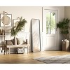 Elegant Lighting Contour Metal Rectangle Mirror 18x60 in Silver - 3 of 4