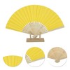 Unique Bargains Halloween Christmas Portable DIY 7-Inch Blank Folding Fan 1 Pc - 3 of 4