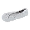 Isotoner Women's Sculpted Microterry Ballerina Slippers - 3 of 3