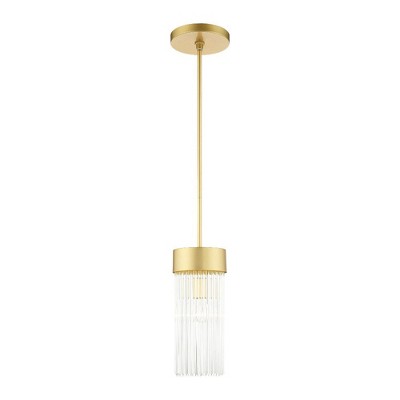 Livex Lighting Norwich 1 - Light Pendant in  Soft Gold