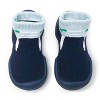 Komuello Baby Boy First Walk Sock Shoes - Navy Dash - 3 of 4