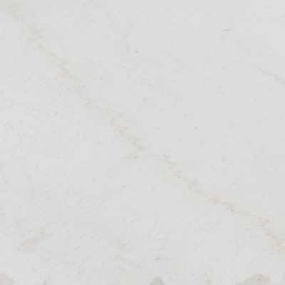 Conner White Marble and Black Metal 2-Piece Table Set