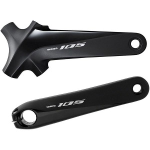Shimano 105 FC-R7000 Crankset - 175mm, 11-Speed, W/O Rings, 110 BCD, Hollowtech Crank Arms, Hollowtech II Spindle - 1 of 2