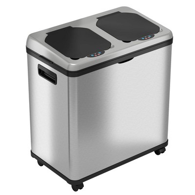 Halo Quality 4gal Multifunction Sensor Trash Can White : Target