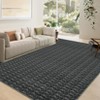TROPOW Area Rug for Dining Machine Washable Non-Slip Low Pile Carpet Modern Boho Ultra Soft Large Rugs No-Shedding Easy-Clean Contemporary Area Rug - 3 of 4