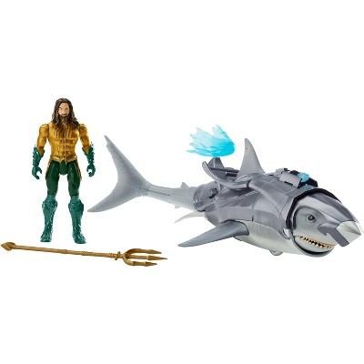 Aquaman figure sale with shark