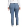 Lands' End Women's Recover Mid Rise Straight Leg Blue Jeans - 2 of 4