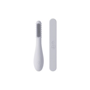 ezpz Baby-Led Toothbrush + Tongue Depressor Extra Soft Dual Pack - 2ct - 1 of 4
