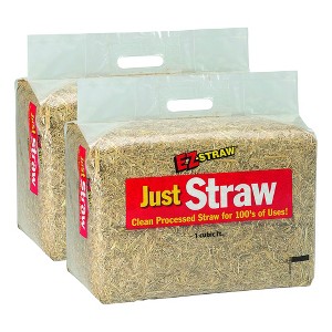Rhino Seed EZ Straw 1 Cubic Foot Sun Protected Premium Clean Processed Seeding Straw with Twice Cut and No Mess for Bedding and Nesting - 1 of 4