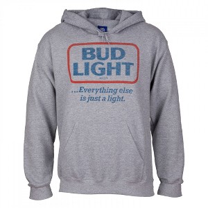 Mens Bud Light Everything Else is Just a Light Pull Over Hoodie - 1 of 4