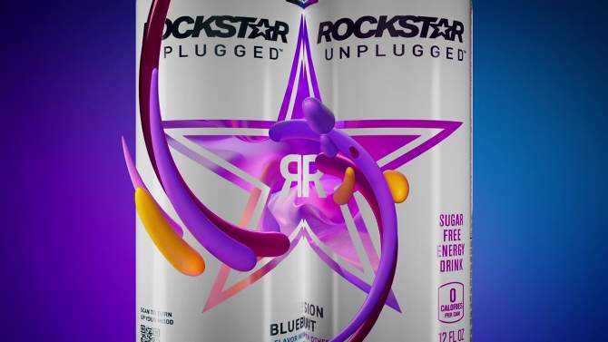 Rockstar Passionfruit Energy Drink - 12 fl oz can, 2 of 7, play video