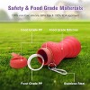 MaseiKar Collapsible Water Bottle Reusable Silicone Water Bottles for Travel Sports Gym Camping Hiking Essentials Doughnut Style 20oz BPA Free - 3 of 4