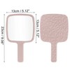 Unique Bargains Diamond Pattern Cosmetic Mirror 1 Pc - 2 of 3
