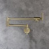 Modern Double-Handle Wall Mount Pot Filler Faucet - 4 of 4