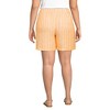 Lands' End Women's Linen High Rise Pull On 7" Shorts - 2 of 3