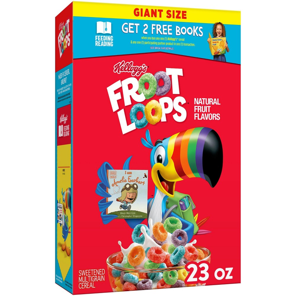 upc number 038000270093 is associated  with Kellogg's Froot Loops Giant - 23.0oz