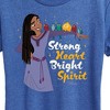 Women's - Disney - Strong Heart Bright Spirit Short Sleeve Graphic T-Shirt - 2 of 4