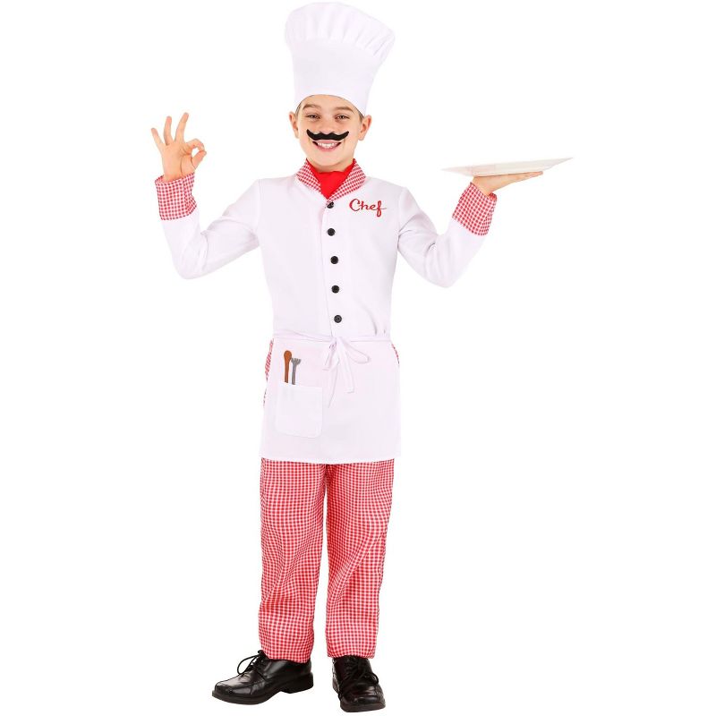 HalloweenCostumes.com Boy's Chef's Costume, 2 of 7