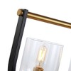 Artcraft Lighting Cheshire 5 - Light Island Pendant Light in  Black/Brass - 4 of 4