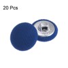 Unique Bargains DIY Craft Metal Shank Cotton Covered Round Sewing Buttons 20 Pcs - 3 of 4