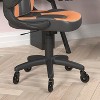 Flash Furniture X10 Gaming Chair Racing Office Computer PC Adjustable Chair with Flip-up Arms and Transparent Roller Wheels - 4 of 4