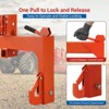 Quick Hitch 3 Point,5 Level Adjustment, No Welding or Drilling, Quick Connection Tractor Quick Hitch - 2 of 4