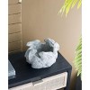 Okak 9x5.5x5.7 Inches Sand and Cement Conch Shell Planter Textured Finish for Indoor and Outdoor Use, Decorative Plant Pot - 4 of 4