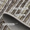 Coolmee Washable Modern Rug Abstract Multi Print Overdyed Indoor Mat Contemporary Non-Slip Carpet for Kitchen Laundry Bedroom Living Room - 3 of 4