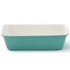 Martha Stewart Everyday Color Bake 9x5 Inch Rectangular Carbon Steel Loaf Pan in Teal - image 2 of 4