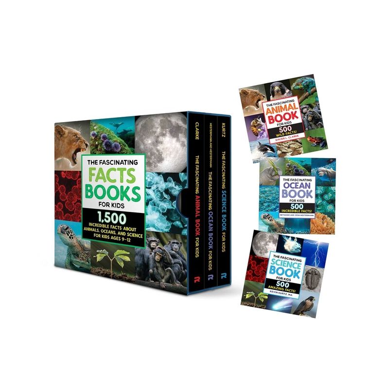 The Fascinating Facts Books for Kids 3 Book Box Set - by  Rockridge Press (Paperback), 1 of 2