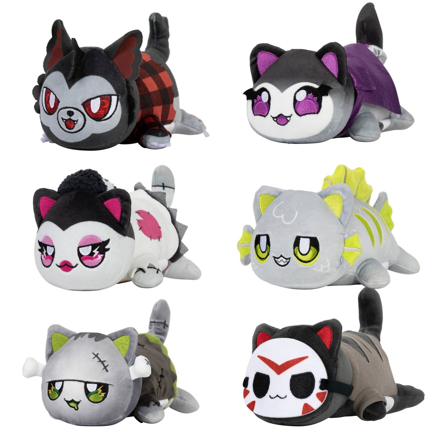 Детская мягкая игрушка Aphmau 6” Mystery MeeMeow Plush Halloween — фото 1