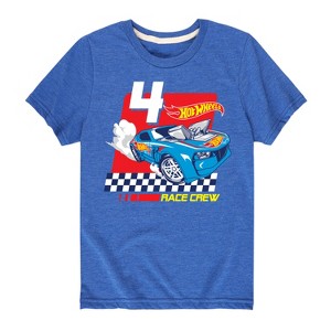 Boys' - Hot Wheels - Race Crew 4 Yrs Short Sleeve Graphic T-Shirt - 1 of 4