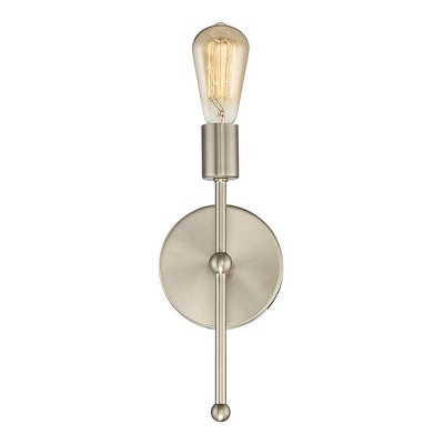 Wall Lights Sconce Satin Nickel - Aurora Lighting