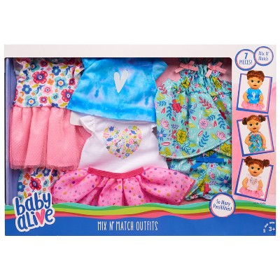 show me baby alive clothes