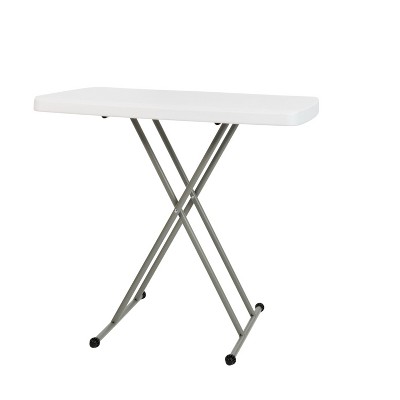 Fold up table store target