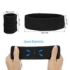 Unique Bargains Terry Cloth Sports Athletic Gym Headband Wristband Sweatband 10 Sets - 2 of 4